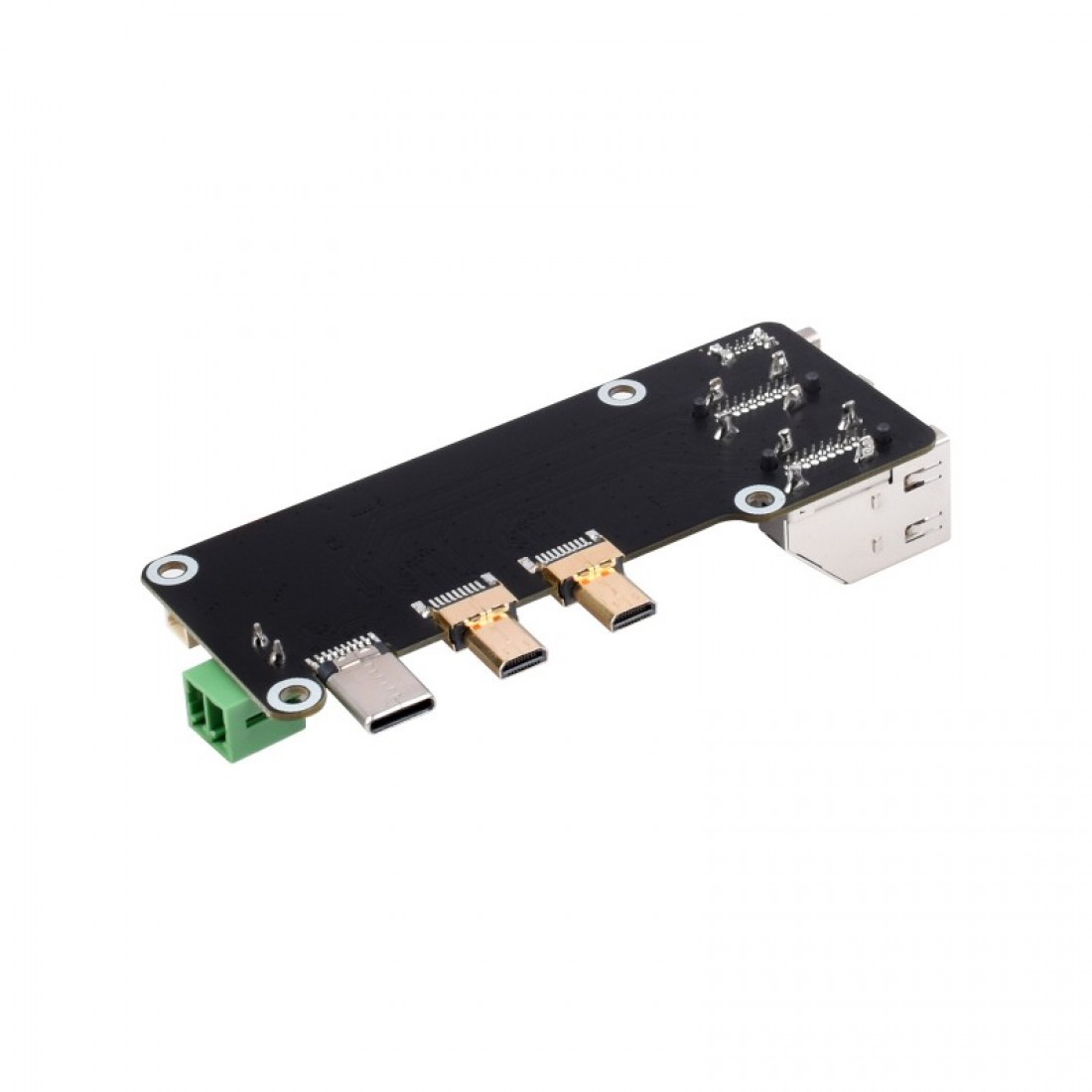 Waveshare Micro HDMI to HDMI Multifunctional Adapter, Compatible with Raspberry Pi 5 / 4B, Two Power Supply Methods, Supports Dual 4K Outputs Waveshare Micro HDMI to HDMI Multifunctional Adapter, Compatible with Raspberry Pi 5 / 4B, Two Power Supply Methods, Supports Dual 4K Outputs