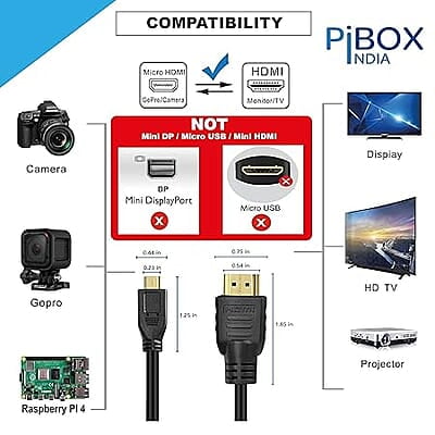 Micro to HDMI Cable Micro to HDMI Cable