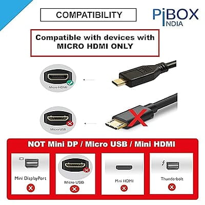 Micro to HDMI Cable Micro to HDMI Cable