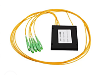 Fiber Optical PLC Splitter in ABS Box with SC/UPC Connectors for CATV/FTTH Fiber Optical PLC Splitter in ABS Box with SC/UPC Connectors for CATV/FTTH