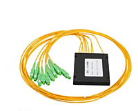 Fiber Optical PLC Splitter in ABS Box with SC/UPC Connectors for CATV/FTTH Fiber Optical PLC Splitter in ABS Box with SC/UPC Connectors for CATV/FTTH