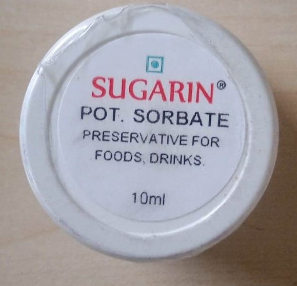 Sugarin Potassium Sorbate 10ml Sugarin Potassium Sorbate 10ml