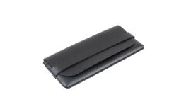 Combo Offers Soigné Unisex Large Rectangular Spectacle Frames.Multi Color - with Soigné PU Leather Pouch For Sunglasses & Spectacle Frames. Shiny Black-1qty