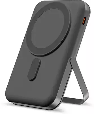 Champion 10000mAh Magnetic Wireless Power Bank With stand – PD Fast Charging for iPhone & Android