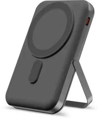 Champion 10000mAh Magnetic Wireless Power Bank With stand – PD Fast Charging for iPhone & Android Champion 10000mAh Magnetic Wireless Power Bank With stand – PD Fast Charging for iPhone & Android