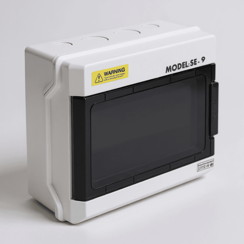 9-Way MCB Box (AquaX) Weatherproof DB Box Suitable for Outdoor use (IP66)