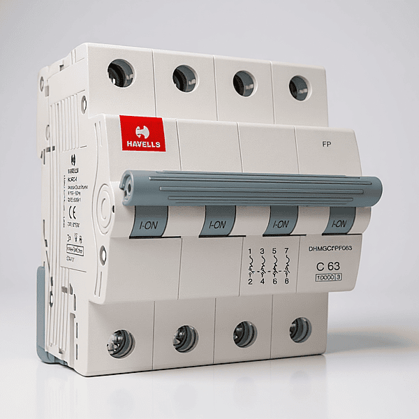 Havells 40A 4-Pole AC MCB – (C-Curve)