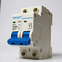 Sibass 63A 2-Pole AC MCB