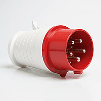 32A Industrial Plug Straight - 5 Pin