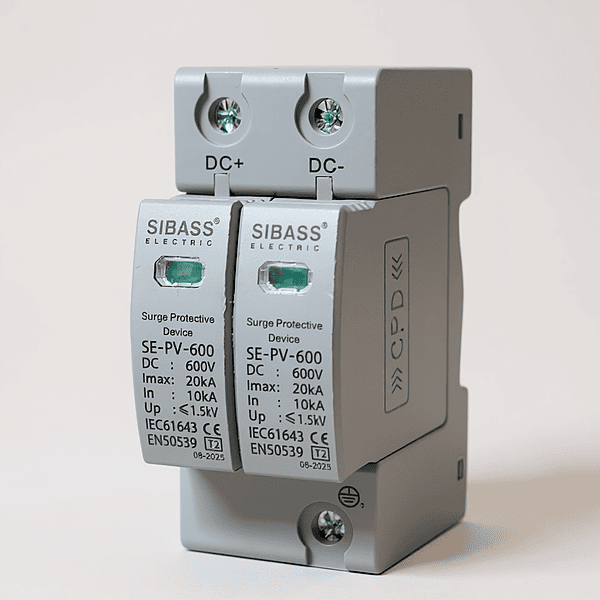 SIBASS - DC SPD - 2 Pole - 600V (SE-PE-600)