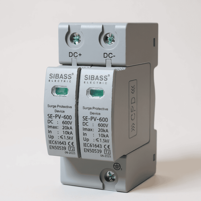 SIBASS - DC SPD - 2 Pole - 600V (SE-PE-600)