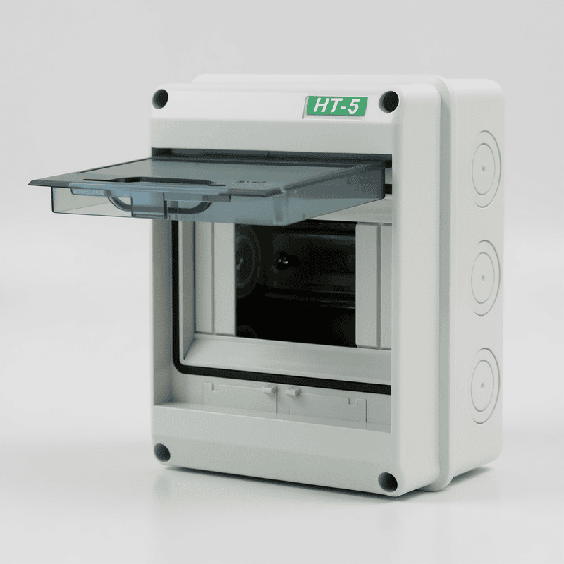 5-Way MCB Box (UV Pro) Weatherproof DB Box Suitable for Outdoor use (IP65)