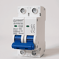 Sibass 32A 2-Pole DC MCB – 500V