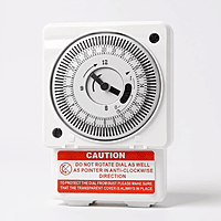 FM/1 QT Quartz Analog Daily Timer Switch, 240V Programmable Dial