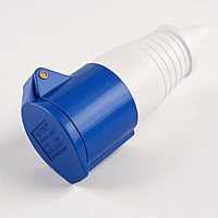 16A Industrial Socket Straight - 3 Pin