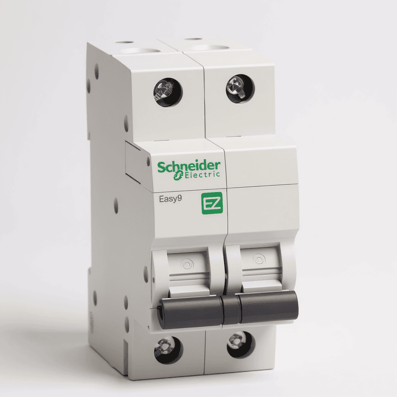 Schneider Electric MCB 2P, 63 A, C curve, 10000 A  (Pack of 1)