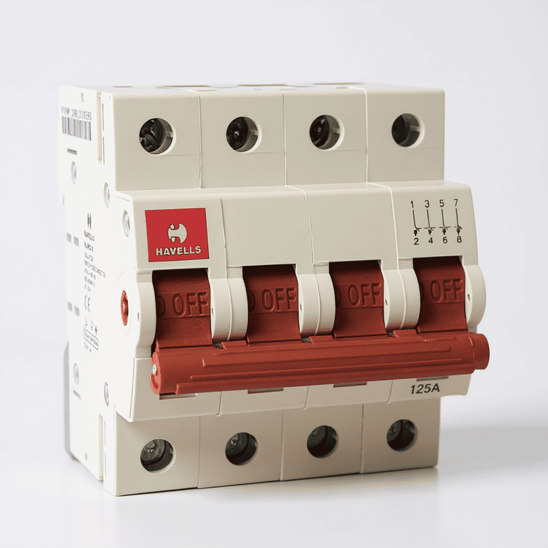 125A Isolator 4 Pole HAVELLS