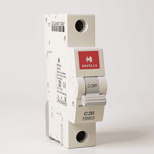 Havells 20A 1-Pole AC MCB – (C-Curve)