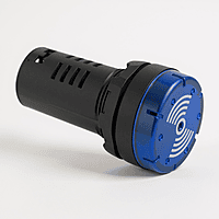 22.5mm Buzzer Illuminated Blue