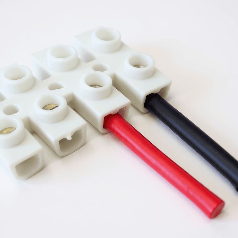 15Amp PVC Terminal Connector Strip 12 ways (Pack of 5)