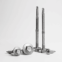 Corroshield SELF Tapping hex head screw | STAINLESS STEEL |  Rust Proof | 1-inch size (10MT 12-14 X25MM)-1 QTY