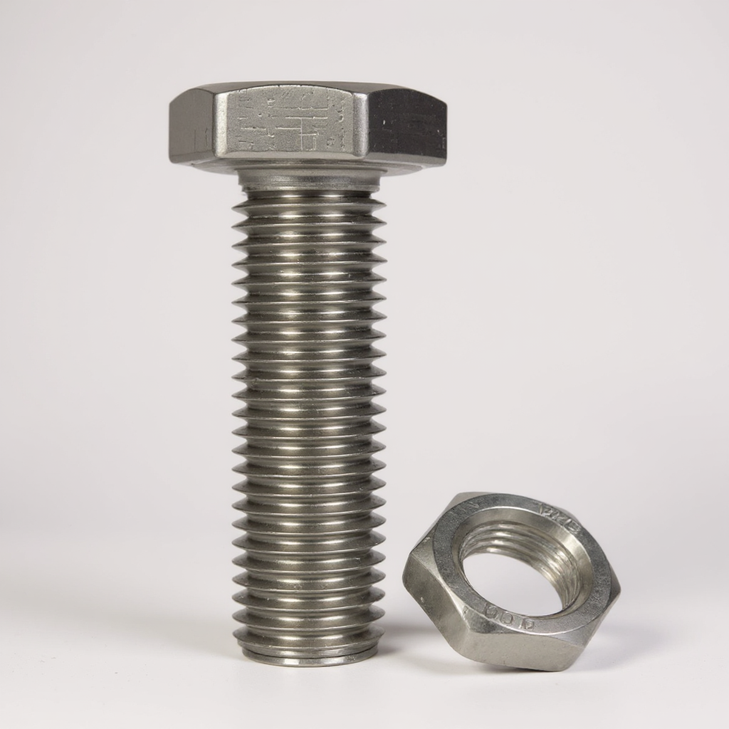 1.5 inch - SS Nut and Bolt -M8