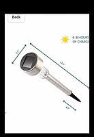 Mini Spike Garden Pot Lamp Outdoor Solar Landscape Lights