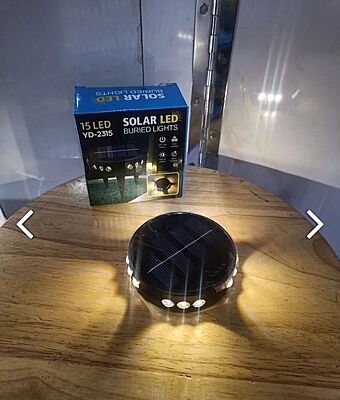 DISK all SIDE SOLAR LIGHT all way