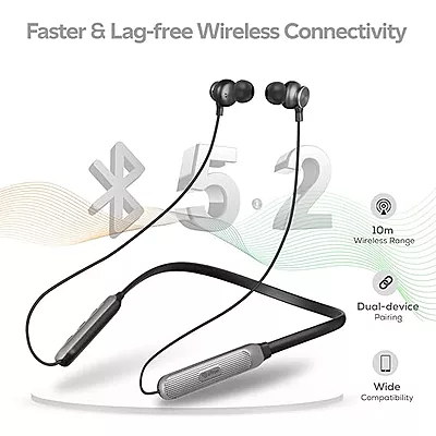 Ptron Tangent Duo Wireless / Bluetooth In the Ear