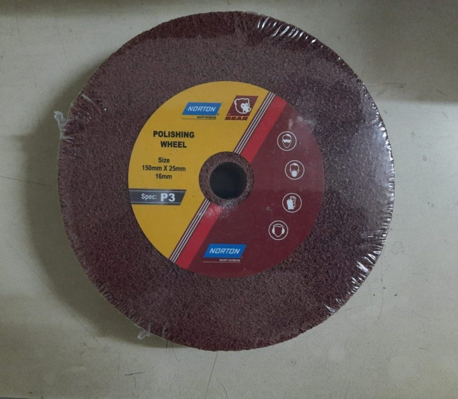 Norton Beartex Polishing Wheel 6" X 1" P-3AF