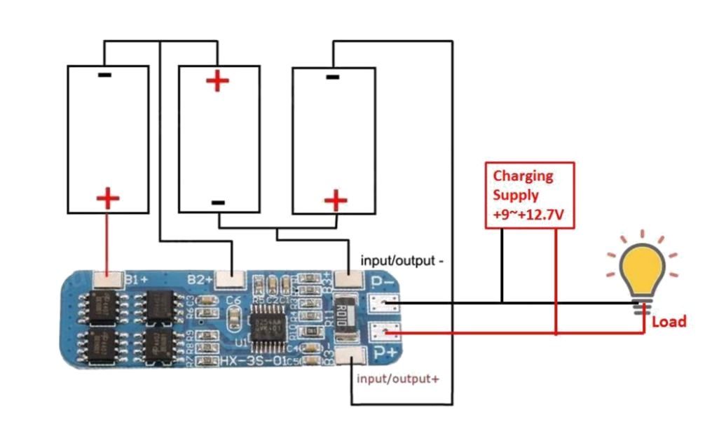 3S 11.1V 10A 18650 Lithium Battery Overcharge And Over-current Protection board-Good Quality 3S 11.1V 10A 18650 Lithium Battery Overcharge And Over-current Protection board-Good Quality