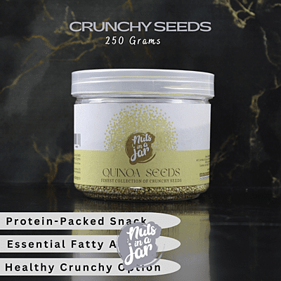 Nuts in a Jar Crunchy Seeds Quinoa 250 Grams Nuts in a Jar Crunchy Seeds Quinoa 250 Grams
