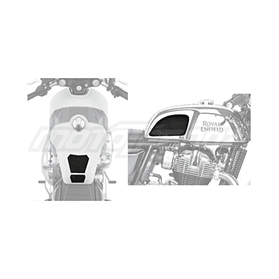 MotoTrendz Traction Pads for Royal Enfield Continental GT 650
