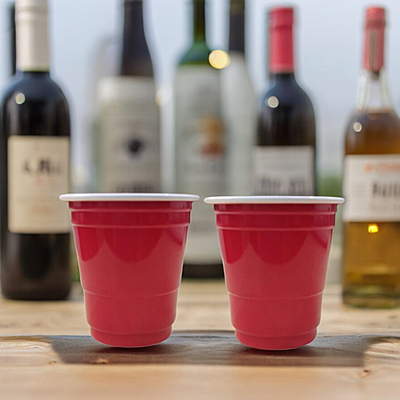 The Magic Balloons Store - Set of 30-60ml Red Beer Pong Shot Glasses for Bachelor, Holi, Cocktail Nights, Weddings and More-181600