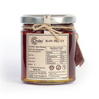 CINDER RAW HONEY 240G CINDER RAW HONEY 240G