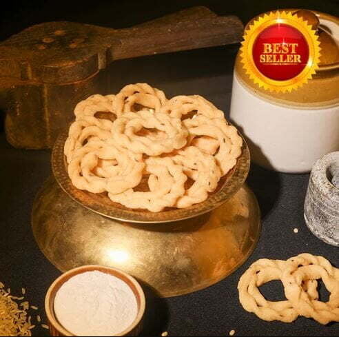 Rajaali - Rice MURUKKU | 150 Gram Rajaali - Rice MURUKKU | 150 Gram