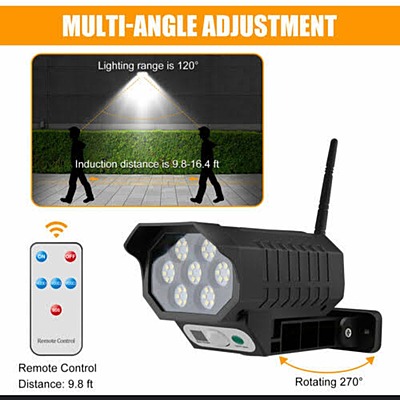 Small Size SPY CAM Solar LIGHT With Remote Hanging Clip Small Size SPY CAM Solar LIGHT With Remote Hanging Clip