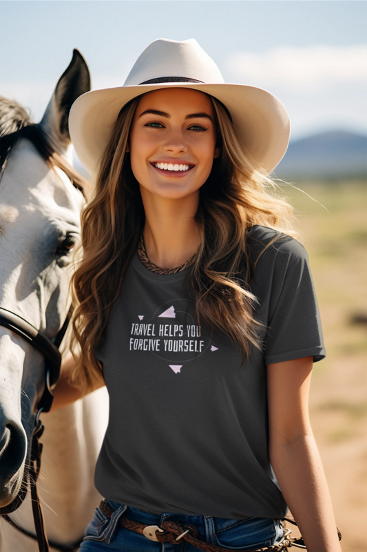 Black Round Neck T-shirt