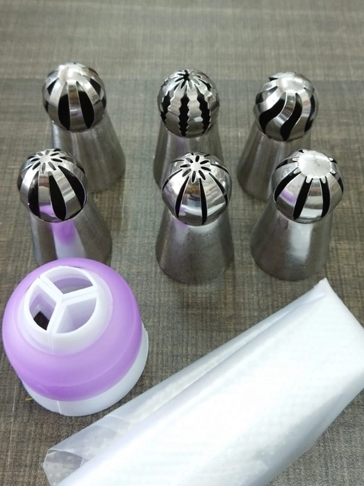 Russian balloon nozzle 6pc set Russian balloon nozzle 6pc set