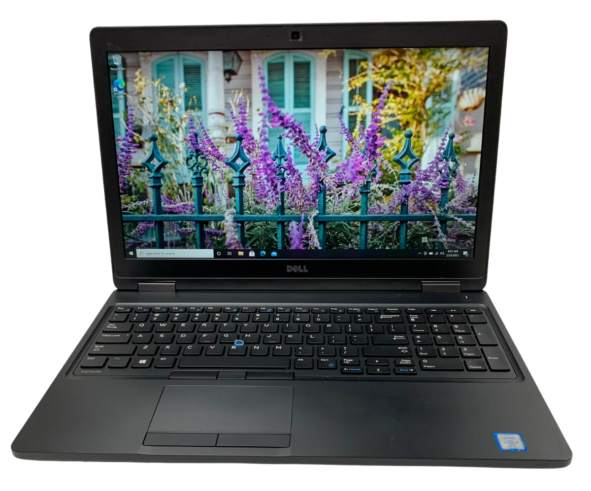 Dell Latitude 5580 Touch Screen Laptop i5 7th 8GB RAM 256GB SSD, 15.6 inches with Numerical Keyboard