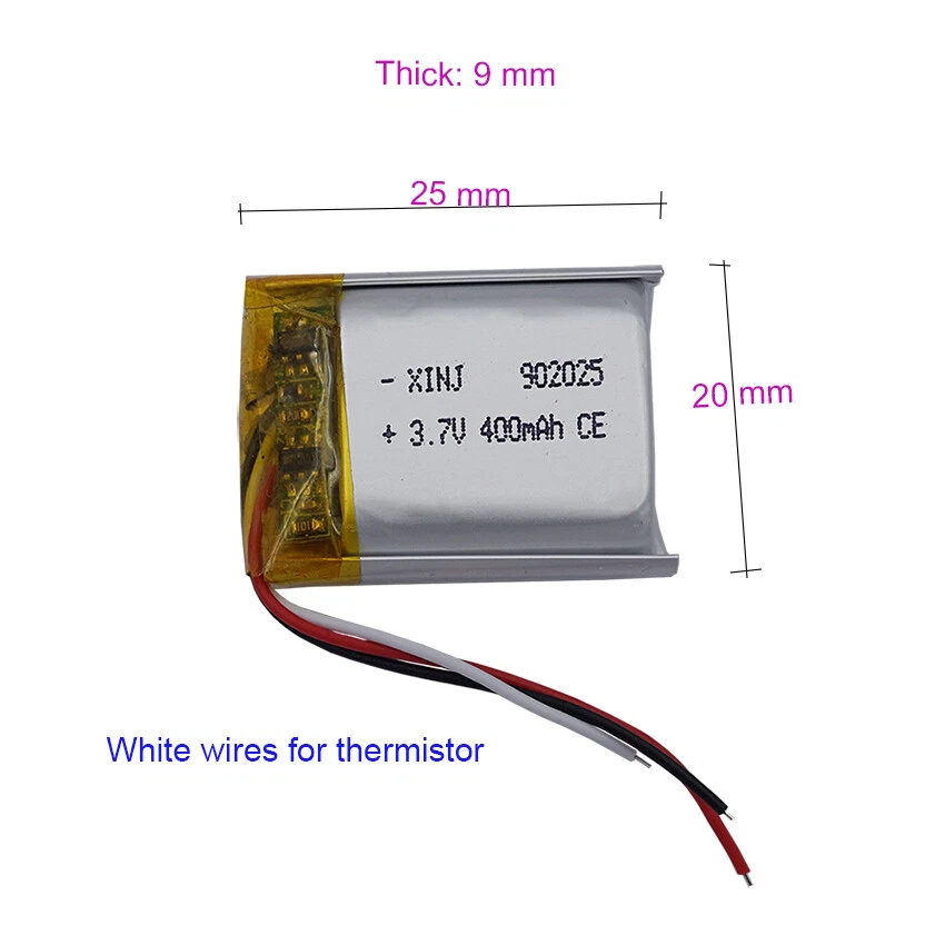Lithium – Ion Rechargeable Battery 3.7V 4000 mAh with NTC -18650 Model