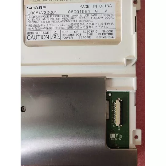 Lq084v3Dg01
Sharp LCD Panel Lq084v3Dg01
Sharp LCD Panel