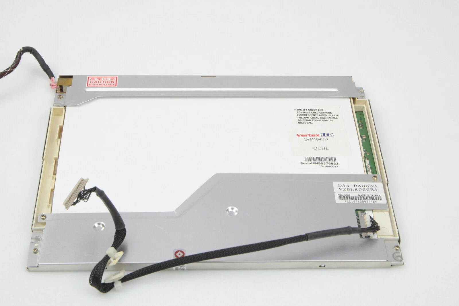 Vertex 10.4 LCD TFT Color Active Matrix Model LVM104SD