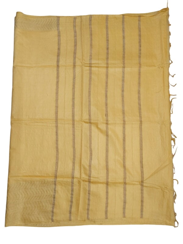 Yellow Woven Kota Silk Saree with Running Blouse