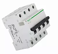 Schneider Electric MCB 4P, 63 A, C curve, 10000 A (pack of 1) Schneider Electric MCB 4P, 63 A, C curve, 10000 A (pack of 1)