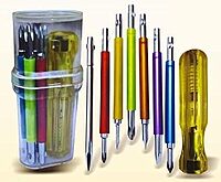 Multicolor Insulated Screwdriver Set of 6 + 1 Poker + 1 Tester | Heavy Duty Multicolor Insulated Screwdriver Set of 6 + 1 Poker + 1 Tester | Heavy Duty