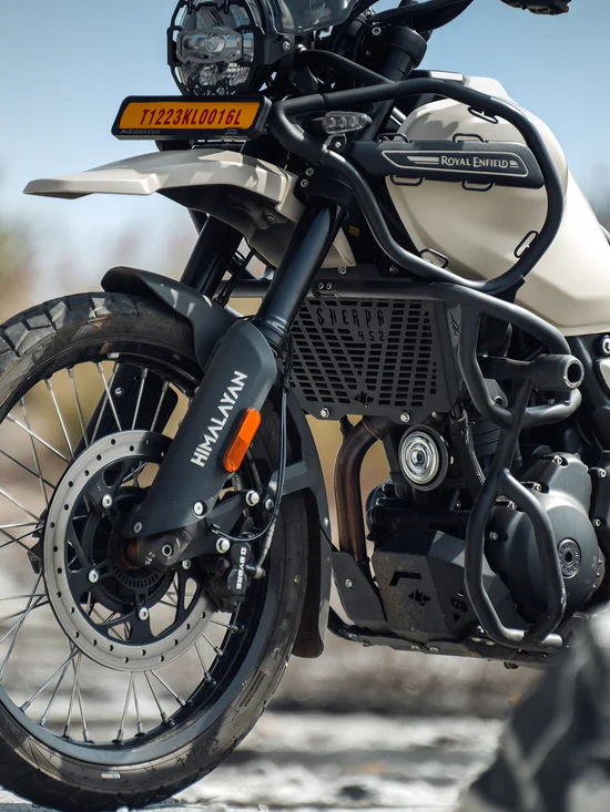 Legundary Sherpa Radiator Grill for Royal Enfield Himalayan 450 Legundary Sherpa Radiator Grill for Royal Enfield Himalayan 450