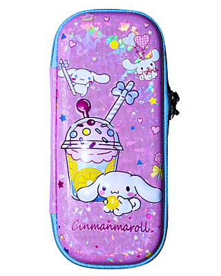 New EVA Pencil Cases 3D Large Capacity Double-Layer Portable Cartoon Kids Students Stationery Bags