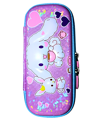 New EVA Pencil Cases 3D Large Capacity Double-Layer Portable Cartoon Kids Students Stationery Bags