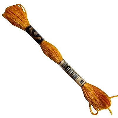 Airo Embroidery Thread 972 Deep Canary Yellow